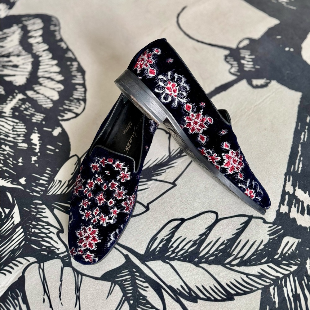 Alberto Moretti Arfango Embroidered Loafer